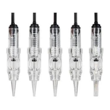 Imagem de 50 Agulhas Easy Click 1P Dermógrafo Micropigmentação 0.35Mm - Lux Hair