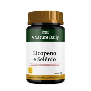 Imagem de Licopeno + Selênio Nature Daily 60 Cápsulas - Sidney Oliveira
