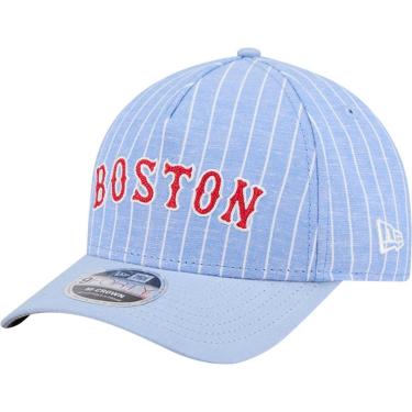 Imagem de Boné New Era 9FORTY M-Crown A-Frame Boston Red Sox Pinstripe-Masculino