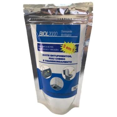 Imagem de LIMPADOR SANEANTE 3 EM 1 BIOL 2000 100g LIMPA PIAS, RALOS, FOSSAS E TU