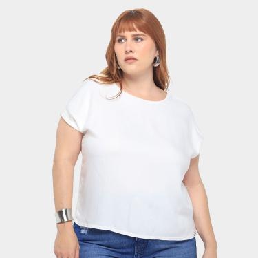Imagem de Blusa Plus Size Lunender Lisa Feminina-Feminino