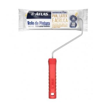 Imagem de Rolo para Pintura de Lã Antirrespingo Atlas 15CM 773/15