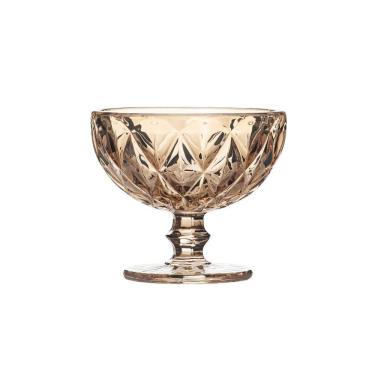 Imagem de Taça De Sobremesa Diamante 390 Ml âmbar