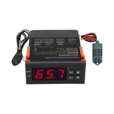 Imagem de Controlador Digital De Umidade De Alta Precisão 1-99% 12V 24V 220V Ins