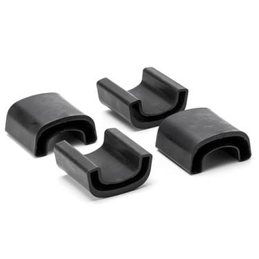 Imagem de E8TZ-5A978-A Bucha Isoladora de Mola Traseira Apto para Ford F250 F350 F450 F550 Super Duty 1988-2025 Suspensão Traseira Folha Almofada de Assento Substituto # E8TA-5A978-AA E8TZ5A978A - 4PCS