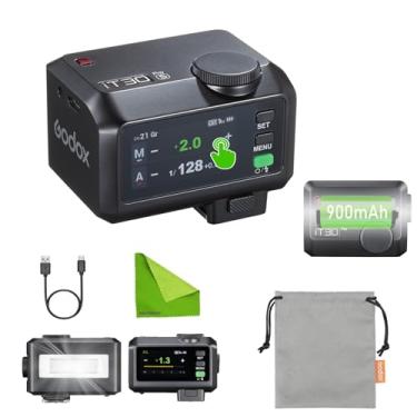 Imagem de GODOX IT30PRO S IFlash Câmera Flash TTL Pocket Flash w/Construído em 900mAh Bateria USB-C Compatível com câmeras Sony (preto)
