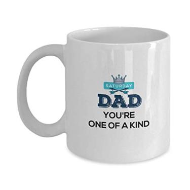 Imagem de Caneca para pai – Presentes para pai – Presentes para pai – Sábado Dad You're One of a Kind – Caneca de café divertida – Ideia de presente de dia dos pais – Ideia de de Natal