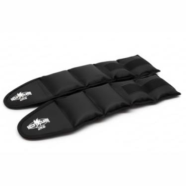 Imagem de Par de Pesinho 2kg Caneleira Tornozeleira para Fortalecimento Gluteo Pernas Coxa