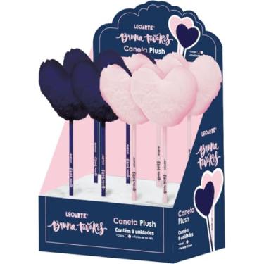 Imagem de Kit de Canetas Esferográficas, Leonora, Bruna Tavares, Pompom, 1.0, 2 cores, 8 Unidades