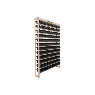 Imagem de Estante Gaveteiro Organizador para Ferramentas com Estrutura em Aço 108 Gavetas Plásticas Nº 3 Prest