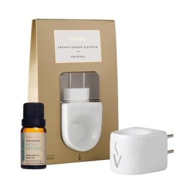 Imagem de Difusor Elétrico Porcelana Via Aroma e Óleo Essencial - Escolha seu Ól