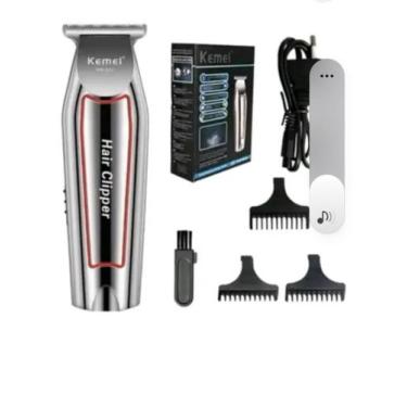 Imagem de Maquina De Acabamento Para Cabelo e Barba Aparadora Profissional KM-03