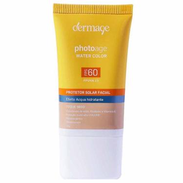 Imagem de Protetor Solar Facial com Cor Dermage Photoage Water Color FPS60, 40g
