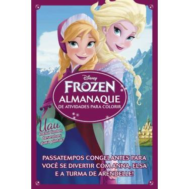 Imagem de Livro - Frozen Almanaque de Atividades para Colorir