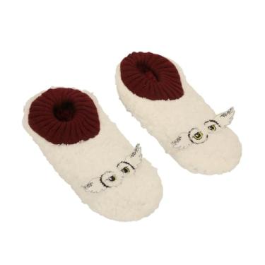 Imagem de Bioworld Meias femininas Harry Potter Cozy Hedwig, pacote com 5, Harry Potter Cozy Hedwig, Small-Medium
