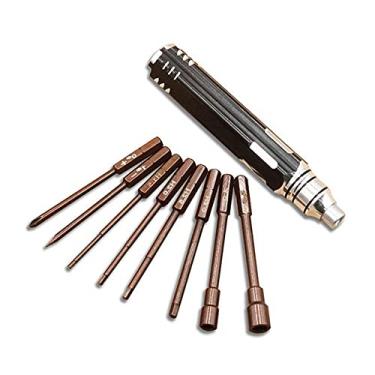 Imagem de NC H1.5 H2.0 H2.5 H3.0 8 in 1 Screwdriver Set Philips Spanner Repair Tool Hex Kit for RC Car Drone Plane