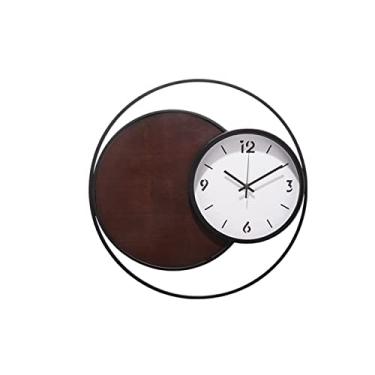 Imagem de ZYHSIJOBAS Relógio de parede moderno para uso doméstico, relógio de parede para quarto, sala de estar, corredor, relógios flutuantes, silenciosos, sala de aula, escritório, relógio de parede digital