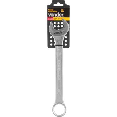 Imagem de Chave combinada 32mm cromo vanádio cromada cartela - Vonder