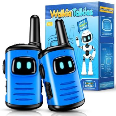 Imagem de Walkie Talkies comedyfun Mini Robots para crianças de 3 a 10 anos, pac