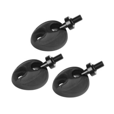 Imagem de BaotyJie Suporte para tripé, suporte para perna monopé, ajustável, peças compactas, para pé de borracha, acessórios de substituição para fotografia, 3 Pedaços