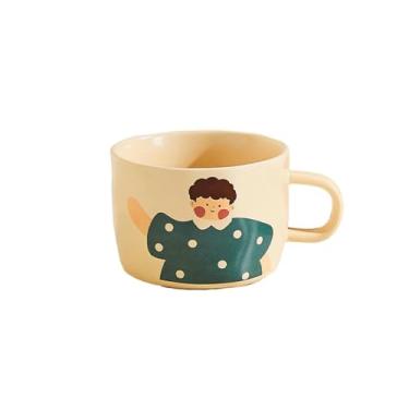 Imagem de 300 ml - 283.5 g criativo bonito pai-filho caneca cerâmica casal casa copos - pai