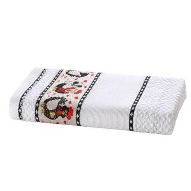 Imagem de Pano de Copa Dohler Jacquard Vigo Para Bordar Galinhas - 45x70cm
