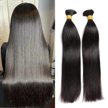 Imagem de Cabelo 100% Humano Para MegaHair 70Cm Com 100 Gramas - mhair