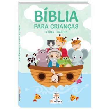 Imagem de Biblia para criancas - verde - BluEditora