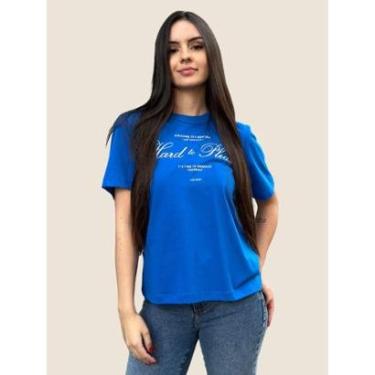 Imagem de Camiseta Feminina Hard To Please Colcci Cor:;Tamanho:P-Feminino