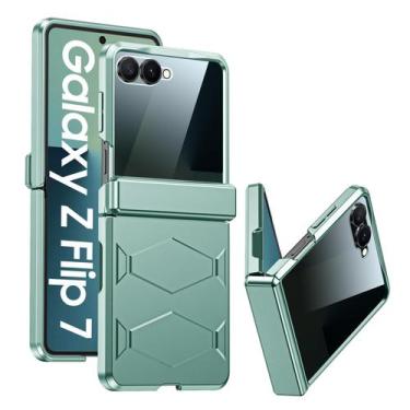 Imagem de Capa para celular GooseBox Galaxy Z Flip 7 verde menta