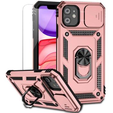 Imagem de Capa de celular M MAIKEZI iPhone 11 6.1" militar com queda de 4,5 m