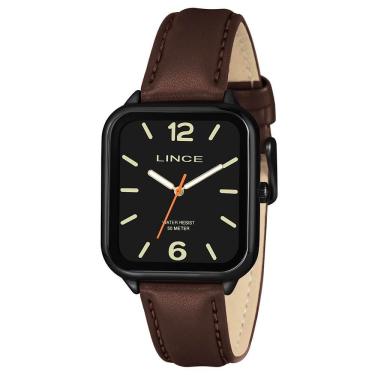 Imagem de Relógio Lince Masculino Ref: Mqch284l34 P2nx Retangular Black