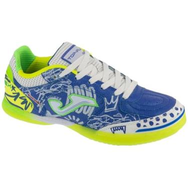 Imagem de Chuteira Joma Top Flex Pito Azul e Verde 39