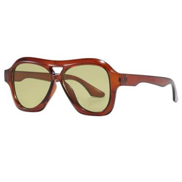 Imagem de Óculos de Sol Double Beam Feminino com Lentes Gradientes e Proteção UV400 para Esportes ao Ar Livre, Corrida e Ciclismo, 04