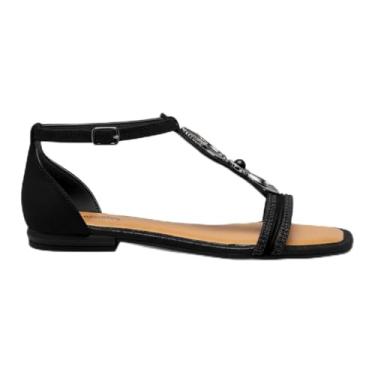 Imagem de Sandália Rasteira Feminina Mississipi Fechada Atras MF013