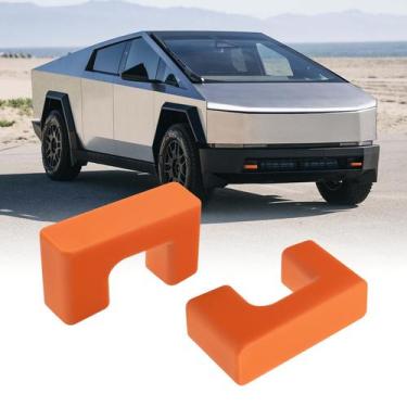 Imagem de Tampa de engate de trailer Klutchtech para Tesla Cybertruck 2024-25 Or