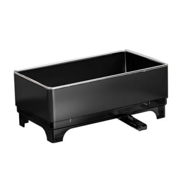 Imagem de DimyFew Porta-esponja, porta-pano de prato, organizador de sabonete líquido, organizador de pia de cozinha, utensílios de cozinha para casa, e, Preto