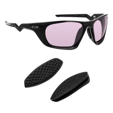 Imagem de Biyxpiv Protetores de nariz de substituição para óculos de sol Oakley Thurso OO9286, fácil instalação, 1 almofada de nariz High Bridge Fit (pequena), Fits Oakley Thurso OO9286