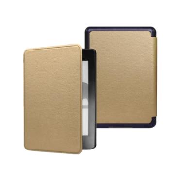 Imagem de Akacy Capa protetora de couro PU para Kindle Paperwhite 6.0 polegadas 11ª geração lançada em 2022/2024 (Modelo: C2V2L3/RS23CV) com função hibernar/despertar automática (16)