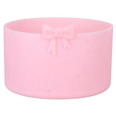 Imagem de Falzqq Bota de silicone com laço de glitter para Owala 947 ml, antiderrapante para garrafa de água, capa protetora, protetor de para-choque inferior para acessórios de garrafa de água Freesip, Twist e