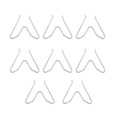 Imagem de JianLing Suporte de tanque de gasolina para uso externo, 8 peças, suporte de tanque de gasolina, aço inoxidável, portátil, suporte de fogão de acampamento butano, estabilizador de lata de combustível