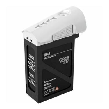 Imagem de DCTJLL Genuína para DJI Inspire 1 TB48 Bateria 5700mAh Bateria de voo inteligente 22,8 V