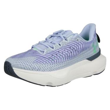 Imagem de Under Armour Tênis de corrida feminino Infinite 6, (501) Celeste/Starlight/Matrix Green, 6.5
