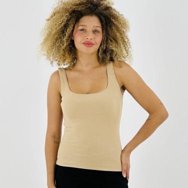 Imagem de Blusa Hering Regata Gola Redonda Feminina-Feminino