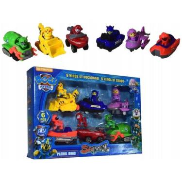 Imagem de Kit Patrulha Canina Com Carrinhos Colecionáveis - GBG STORE