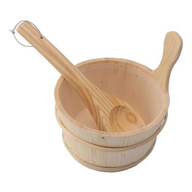 Imagem de Zerodis Kit de Sauna de Luxo para Jardinagem Doméstica, Jardim de Recreação, Balde de Recreação Com Forro de Plástico, Capacidade de 4L, Ideal para Uso Doméstico Em Spa e Piscina Kit de Sauna de