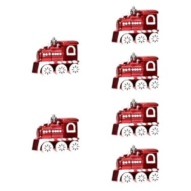 Imagem de shamjina Conjunto de 6 enfeites de Natal em formato de, leves e decorativos para árvore de Natal, ideais para pendurar em casa ou na sala de estar.