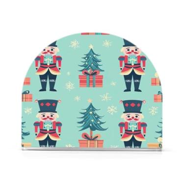 Imagem de Qilmy Bonito suporte de guardanapo de marionetista de Natal para mesas - porta-guardanapos para cozinha, porta-guardanapos de mesa, porta-guardanapos de coquetel, porta-guardanapos de papel184