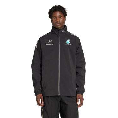 Imagem de Jaqueta Adidas Chuva Mercedes Amg Petronas Fórmula 1 Team Mechanic Masculino-Masculino