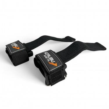 Imagem de Scalibu, Luva Strap Pro Fita Algodão, Musculação, Crossfit, Par